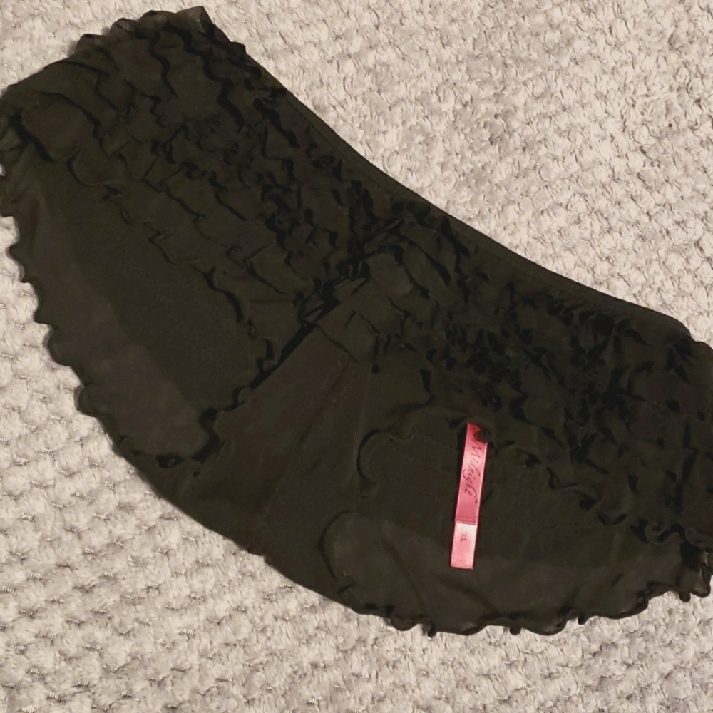Tiny Booty Shorts with Ruffles